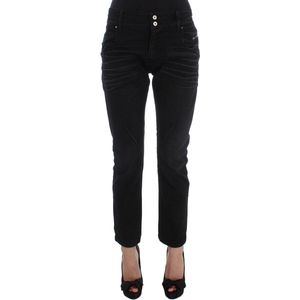 Costume National - Jeans - Zwart - Slim-fit - Katoen