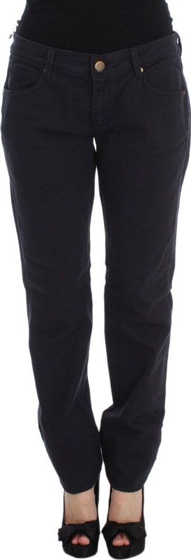 Ermanno Scervino, Dames, Jeans, Zwart, Maat: XS Katoen,