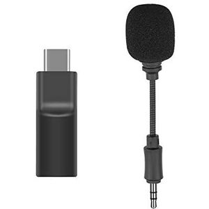 [Drone onderdelen] 3,5 mm adapter voor DJI Osmo Pocket Mini Lavalier Clip Microfoon Mic Audio Adapter voor Osmo Action Extension Camera Accessoires [Eenvoudig te installeren] (kleur: kort voor Pocket Set)