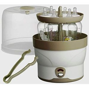 Babyflessen Stoom Sterilisator 6 Fl. Baby Flessen Vaporisator Stoomsterilisator