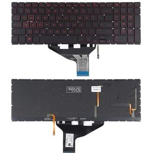 Laptop vervangende toetsenbord Voor HP Omen 15-DC 15-DH 15T-DC 17-CB US-versie toetsenbord met rode achtergrondverlichting