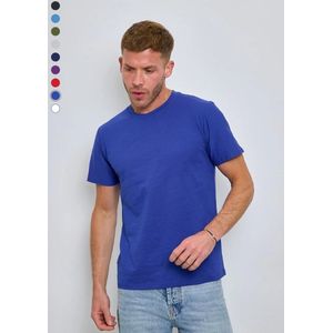 X-Name - Heren T-Shirt - Blauw - Ronde Hals