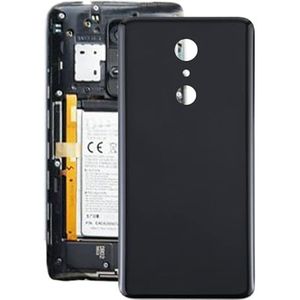 Mobiele telefoonvervangingsaccessoires Batterij -achterkant voor LG G7 Fit (zwart) Herstelgedeelte
