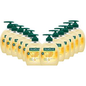 Palmolive Melk & Honing Handzeep Pomp 12 x 300 ml