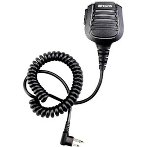 RETEVIS HM004 IPX5 Waterdicht 2 Pin Motorfiets Luidspreker Microfoon Voor Motorola GP68 / GP88 / GP300 / GP2000 / CT150
