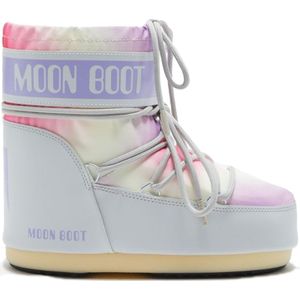 Moon Boot, Schoenen, Dames, Grijs, 36 EU, Polyester, Lage Tie Dye Icon Schoen