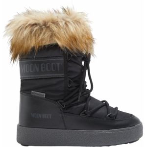 Moon Boot - Ltrack Monaco Low WP - Snowboot - Zwart - Nylon/PVC/Acryl/PU