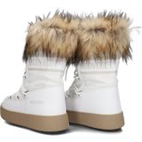 MOON BOOT - Mb Ltrack Monaco Low Boots - Wit - Textiel