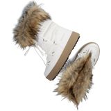 MOON BOOT - Mb Ltrack Monaco Low Boots - Wit - Textiel