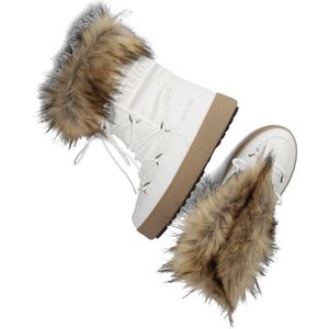 MOON BOOT - Mb Ltrack Monaco Low Boots - Wit - Textiel