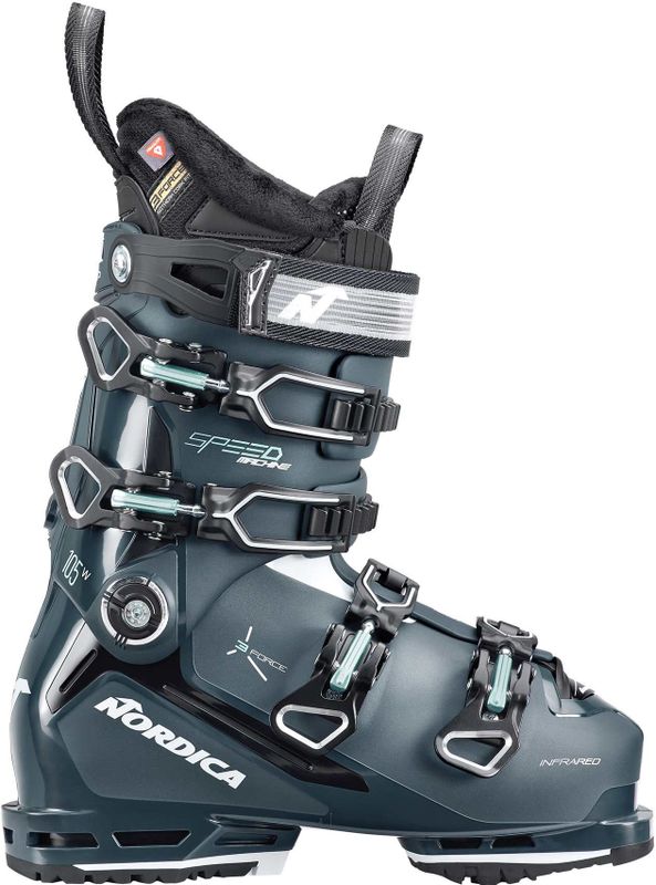 Nordica - Speedmachine 3 105 - Dames Skischoenen - Zwart - Kunststof
