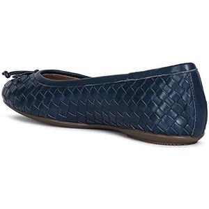 Geox D Palmaria Balletbal voor dames, Blauw