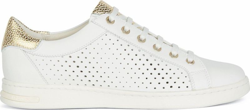 Geox D JAYSEN dames Sneakers, witgoud, 36 EU