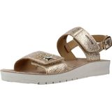 GEOX - SANDAAL COSTAREI - Sandalen - GOUD - Lederlook