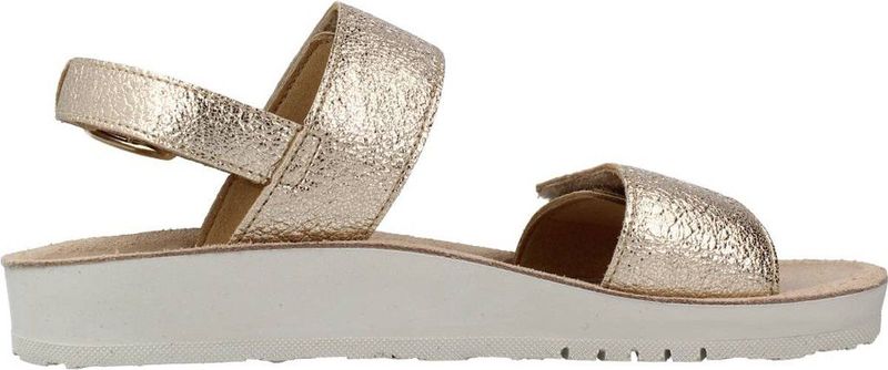 GEOX - SANDAAL COSTAREI - Sandalen - GOUD - Lederlook