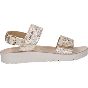 Geox J Costarei Gi sandalen voor meisjes, Goud, 35 EU