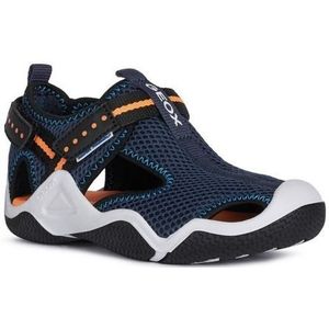 Ademende sandalen Wader GEOX. Polyester materiaal. Maten 34. Blauw kleur