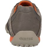 Sneakers - Color-Blocking - Leer - Glad Leer, Mesh, Suède