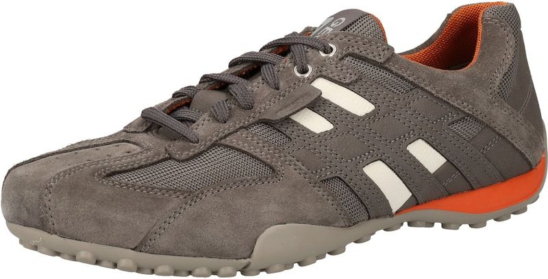 Sneakers - Color-Blocking - Leer - Glad Leer, Mesh, Suède