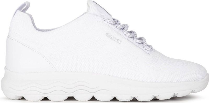 GEOX - D15NUA 0006K - Leren Schoenen - Wit - Leer - Casual