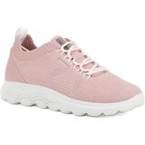 Geox - Spherica - Sneakers - Roze - Textiel en Leer