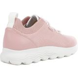 Geox - Spherica - Sneakers - Roze - Textiel en Leer