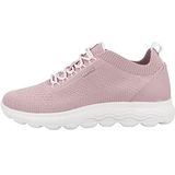 Geox - Spherica - Sneakers - Roze - Textiel en Leer