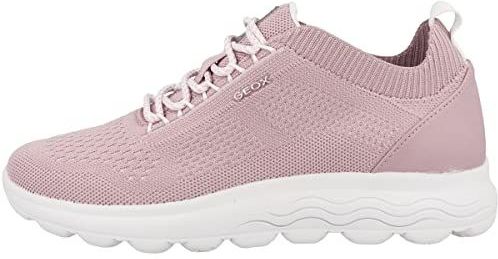 Geox - Spherica - Sneakers - Roze - Textiel en Leer
