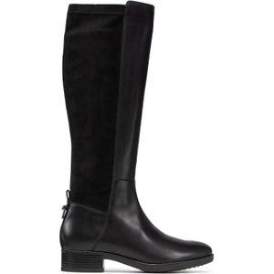 GEOX - Felicity - Laarzen - Zwart - Leer