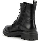 Iridea - Enkellaarsjes - Zwart - Leer