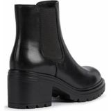 Geox - Kuitlaarzen - Zwart - Ademend - Verstelbaar met Ritssluiting