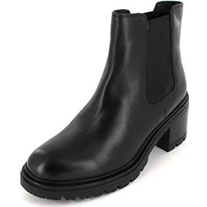 GEOX - Damiana - Chelsea Laarzen - Zwart - Leer