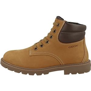 Ademende bottines Shaylax GEOX. Leer materiaal. Maten 31. Geel kleur