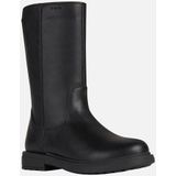 Geox - J Eclair Girl - Laarzen - Zwart - Leer