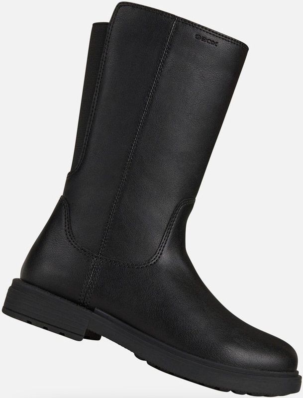 Geox - J Eclair Girl - Laarzen - Zwart - Leer