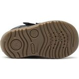 Leren sneakers met klittenband, eerste stapjes, Macchia GEOX. Leer materiaal. Maten 19. Blauw kleur
