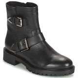 Geox - HOARA - Enkellaarsjes - Zwart