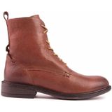 Geox - Catria - Leren Enkellaarsjes - Bruin