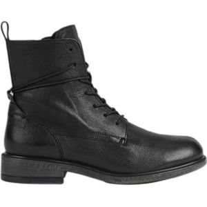 Geox - Catria - Leren Enkellaarsjes - Bruin - Leer