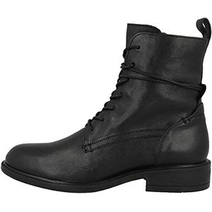 Geox - D CATRIA - Enkellaarsjes - Zwart - Leer