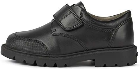 Geox - J Shaylax Boy - Schooluniform Schoen - Zwart - Leer