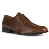 Leren derby's Iacopo GEOX. Leer materiaal. Maten 41. Kastanje kleur