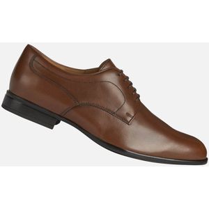 GEOX - IACOPO - Veterschoenen - COGNAC - Leer