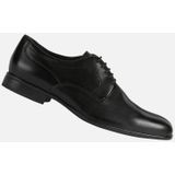 GEOX - IACOPO - Veterschoenen - Zwart - Leer