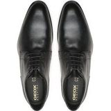GEOX - IACOPO - Veterschoenen - Zwart - Leer