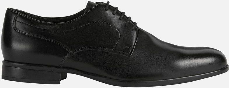 GEOX - IACOPO - Veterschoenen - Zwart - Leer