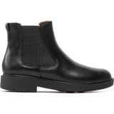 Geox - SPHERICA EC1 - Chelsea Boots - Zwart - LWG Leer - Blokhak
