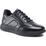 Geox - Spherica - Herenschoenen - Zwart - Leer