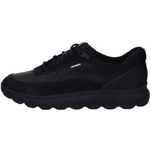 GEOX U SPHERICA Heren Sneakers - BLACK - Maat 40