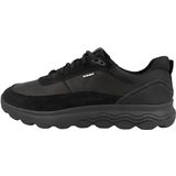 Geox Spherica U Sneakers voor heren, Black 01, 43 EU